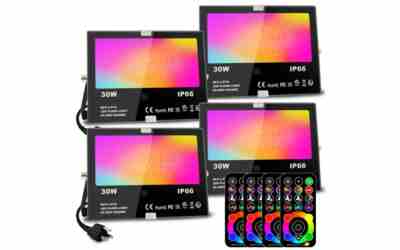 MELPO RGBW Color Changing LED Flood Light Review 2026