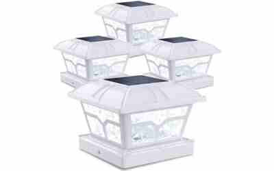 Siedinlar Solar Post Cap Lights Review 2026