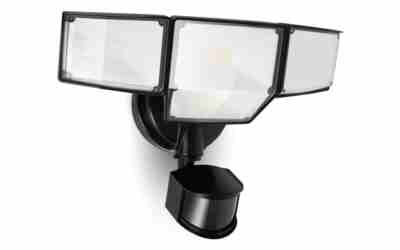 LUTEC 80W 9000LM 4-Head Motion Sensor Flood Light Review 2026