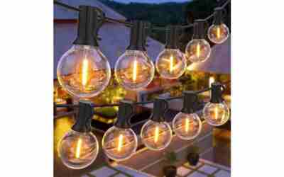 GPATIO 100FT LED Waterproof Dimmable Outdoor String Lights Review 2026